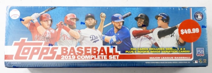 2019 TOPPS BASEBALL COMPLETE SET SEALED