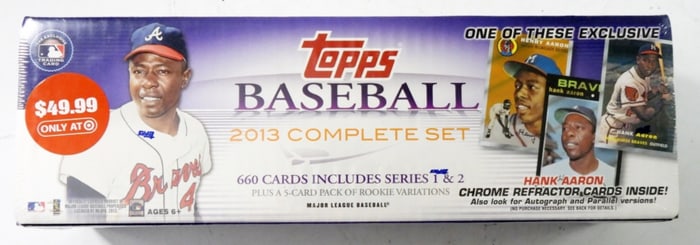 2013 TOPPS BASEBALL COMPLETE SET SEALED
