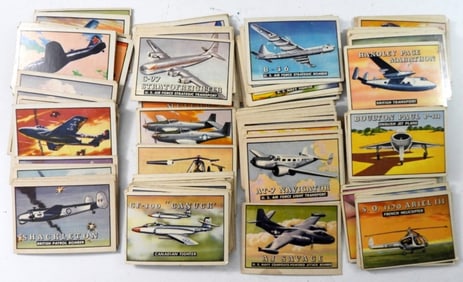 (127 )1952 TOPPS WINGS FRIEND OR FOE CARDS