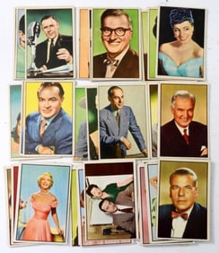 (33) 1952 BOWMAN TV AND RADIO STARS
