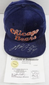 WALTER PAYTON SIGNED BEARS HAT