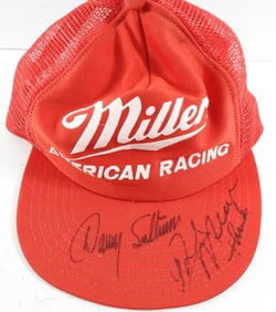 DANNY SULLIVAN SIGNED "MILLER" HAT