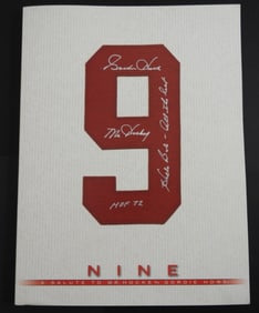 GORDIE HOWE TRIBUTE BOOK
