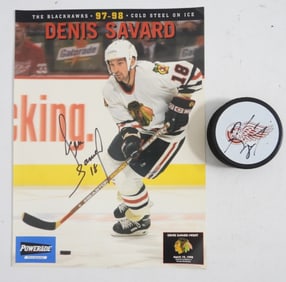 DENIS SEVEARD SIGNED PHOTO