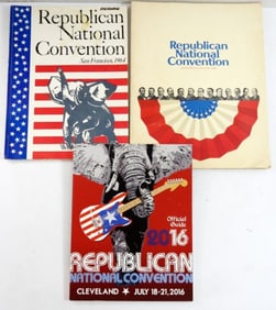 3  REPUBLICAN CONVENTION  BOOKS