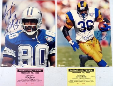 JEROME BETTIS SIGNED PHOTO