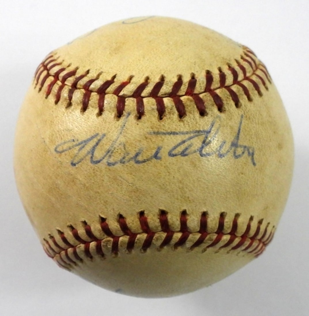 1960s DODGERS SIGNED BASEBALL - KOUFAX (1 of 4)