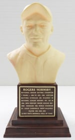 1963 HALL OF FAME BUST ROGER HORNSBY