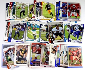 (60) FOOTBALL MODERN CARDS & ROOKIES