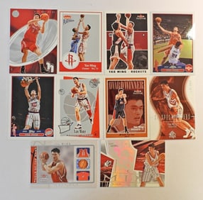 (10) YAO MING BASKETBALL CARDS