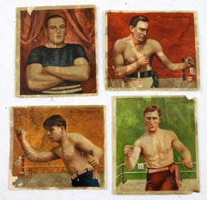 (4) 1910 MECCA T218 CHAMPION FIGHTERS