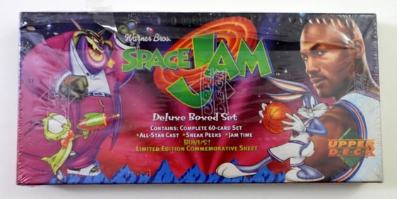 1996 UPPER DECK SPACE JAM MJ DELUXE BOX