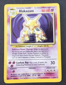 Base Set #001/102 Alakazam