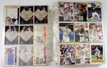 BASEBALL & FOOTBALL CARD LOT in SHEETS