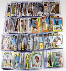 (120 ) ASTROS CARDS from 1971T - 1975 T