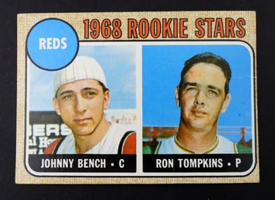 1968 TOPPS #247 JOHNNY BENCH ROOKIE