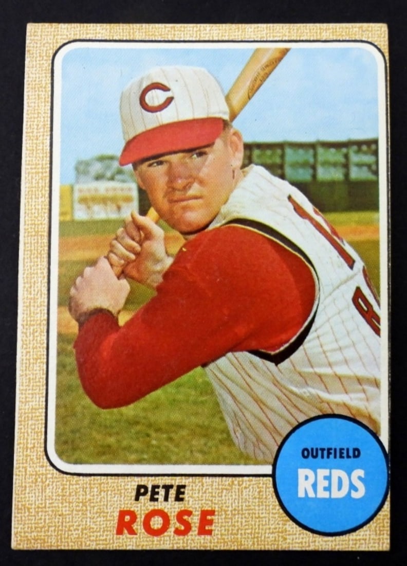 1968 TOPPS #230 PETE ROSE (1 of 2)