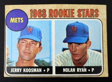 1968 TOPPS #117 NOLAN RYAN ROOKIE