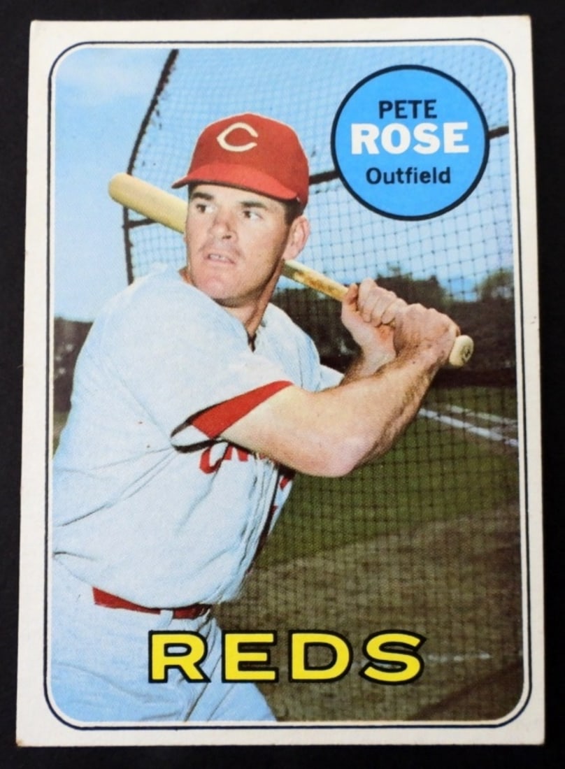 1969 TOPPS #120 PETE ROSE: EX