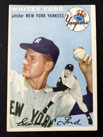 1954 TOPPS #37 WHITEY FORD