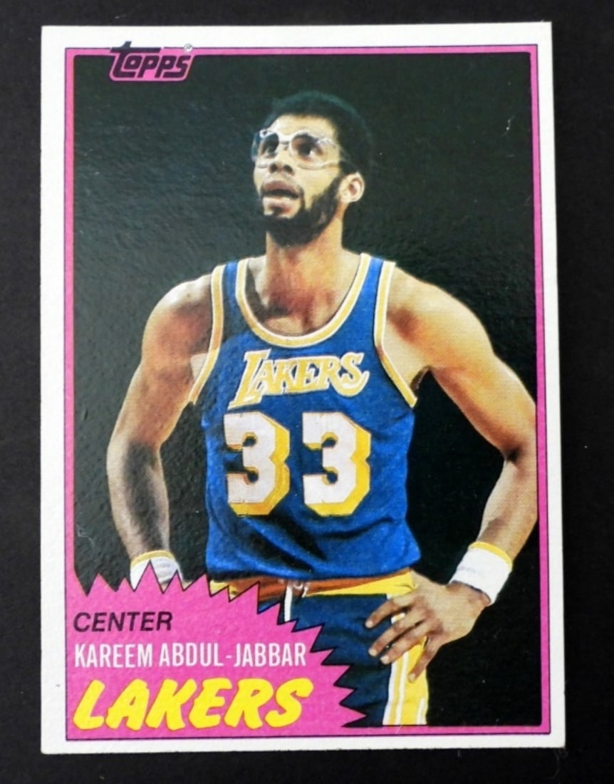 1981-82 TOPPS #20 KAREEM ABDUL-JABBAR: EM/NM