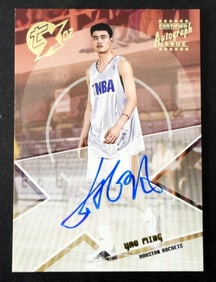 YAO MING 2002-03 TOPPS AUTOGRAPHED CARD