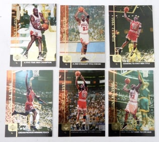 1999 UD GATORADE MICHAEL JORDAN GOLD SIGN