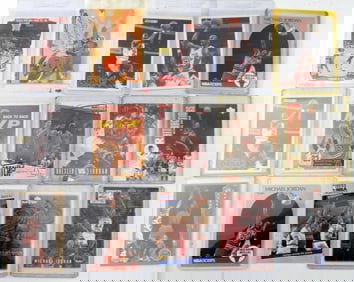 (15) ASSOERTED MICHAEL JORDAN BASKETBALL CARDS