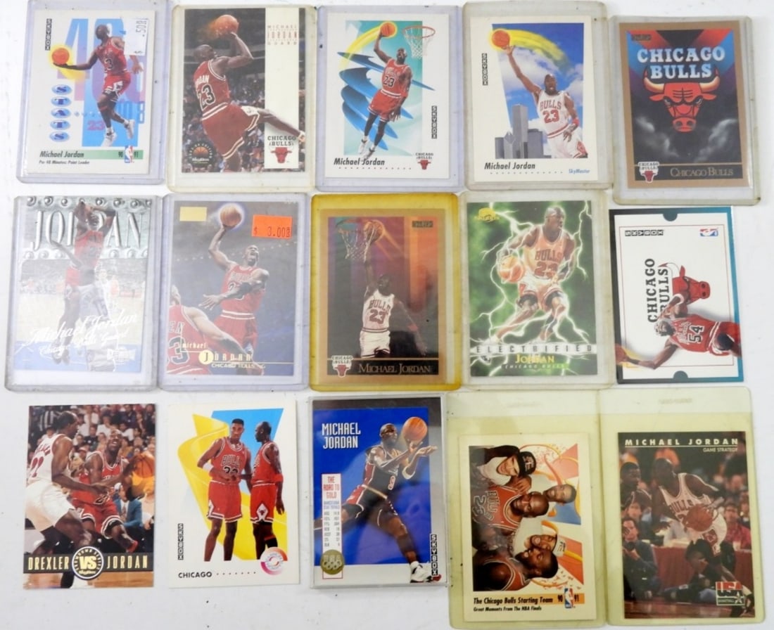 (15) SKY BOX MICHAEL JORDAN BASKETBALL CARDS (1 of 2)