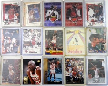 (15) UPPER DECK MICHAEL JORDEN BASKETBALL