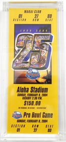 2004 NFL PRO-BOWL TICKET HAWAII UNUSED