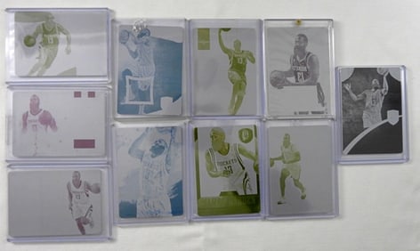 (5) JAMES HARDEN BASKETBALL PANINI PLATES