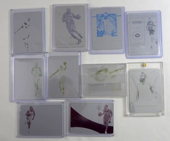 (5) JAMES HARDEN BASKETBALL PANINI PLATES
