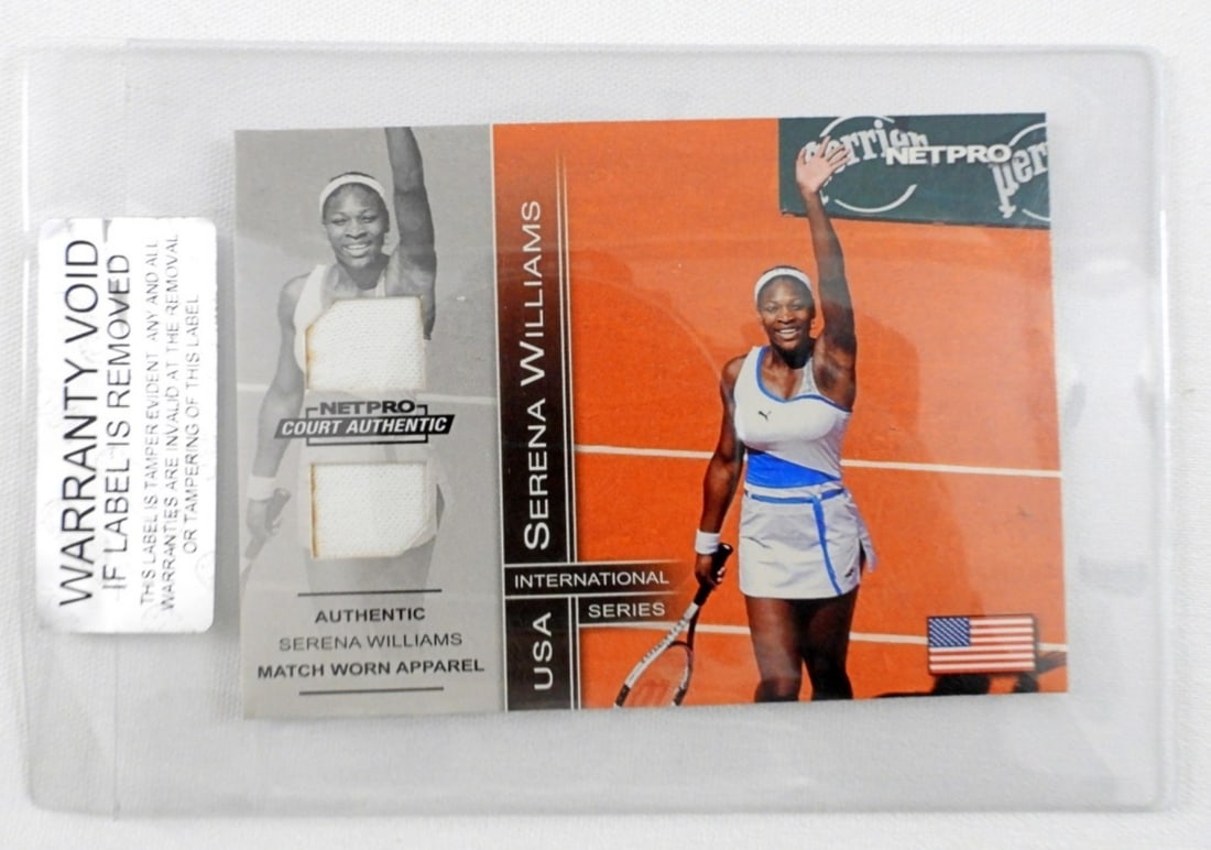 SERENA WILLIAMS NETPRO COURT AUTHENTIC: MATCH WORN APPAREL