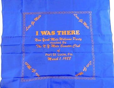 (2) N Y METS "HOMER HANKY" CLOTHES
