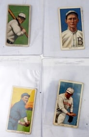(4) VINTAGE  1910 TABACCO CARDS  T206