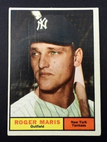1961 TOPPS #2 ROGER MARIS  (VG)