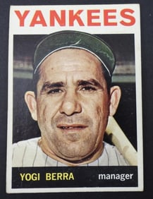 1964 TOPPS #21 YOGI BERRA (VGEX)