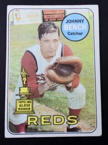 1969 TOPPS #95 JOHNNY BENCH (VG)