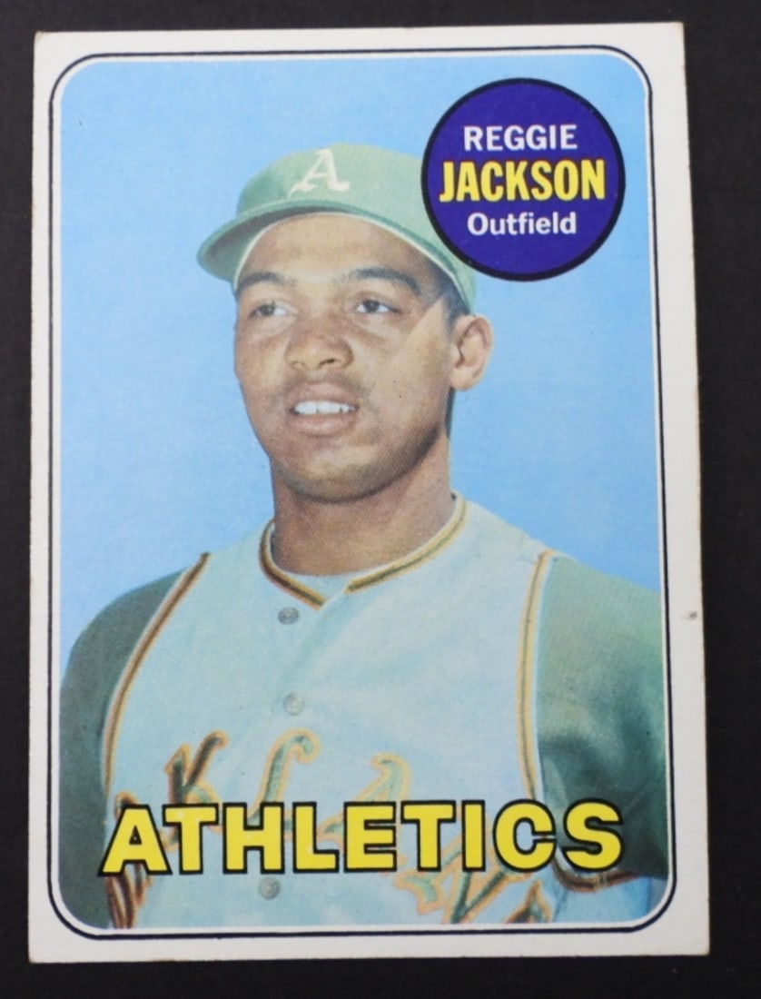 1969 TOPPS #260 REGGIE JACKSON (VGEX): 1969 TOPPS #260 REGGIE JACKSON (VGEX)