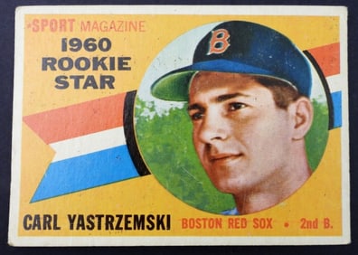 1960 TOPPS #148 CARL YASRZEMSKI  ROOKIE ( VG)