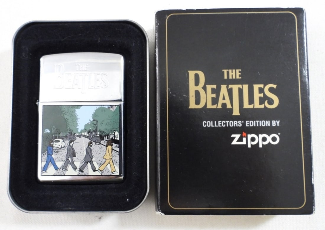 1996 THE BEATLES ZIPPO LOOKS TO BE UNFIRED IN (1 of 4)