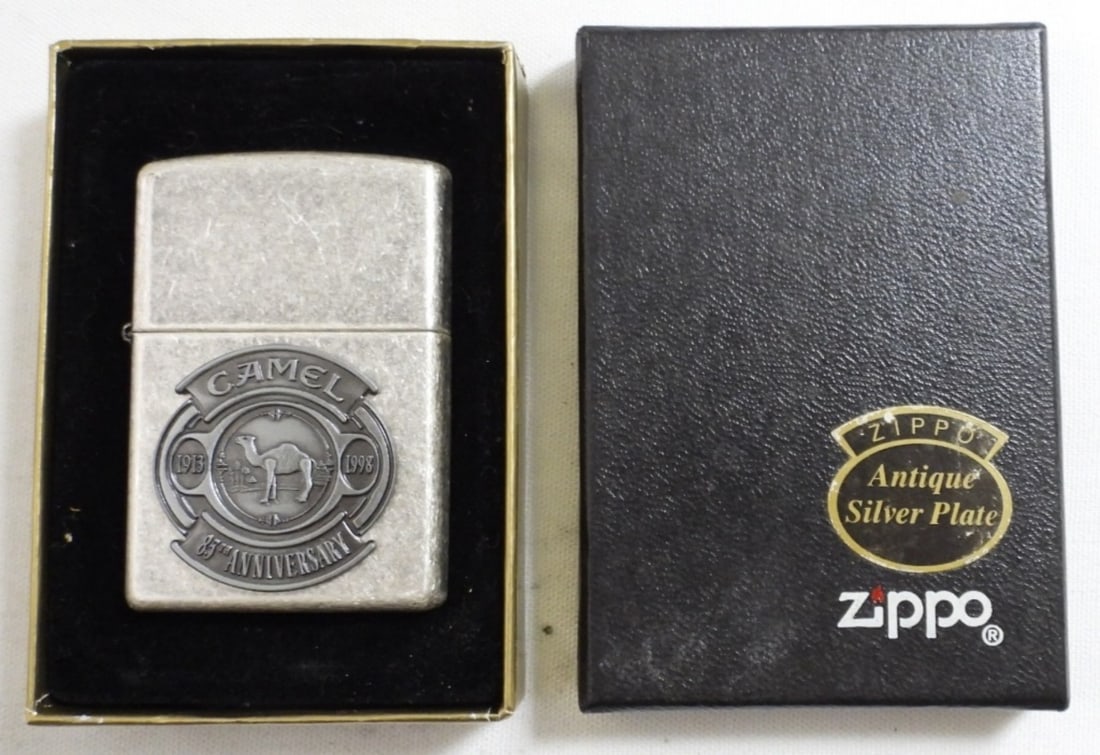 1998 CAMEL 85TH ANN. ZIPPO (1 of 3)