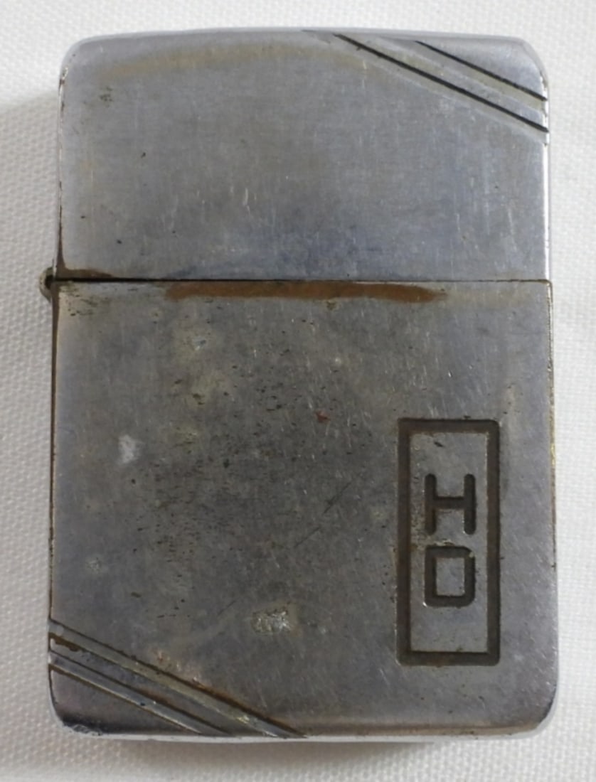PAT. 2032695 ZIPPO "HD" MONOGRAM: FIRED