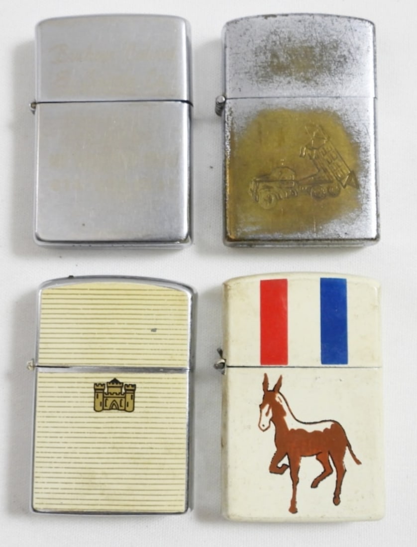 (4) VINTAGE LIGHTERS (1 of 4)