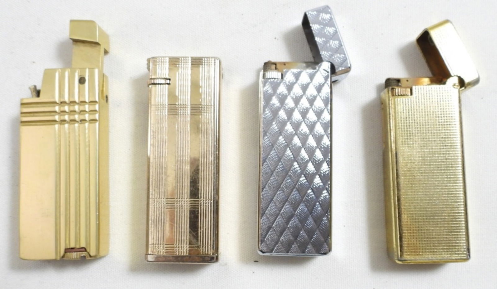 (4) VINTAGE SLIM LIGHTERS TEXTURE DESIGNS (1 of 2)