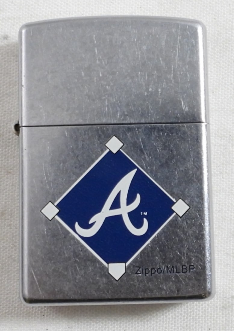 2001 OAKLAND "A's" ZIPPO LIGHTER: FIRED