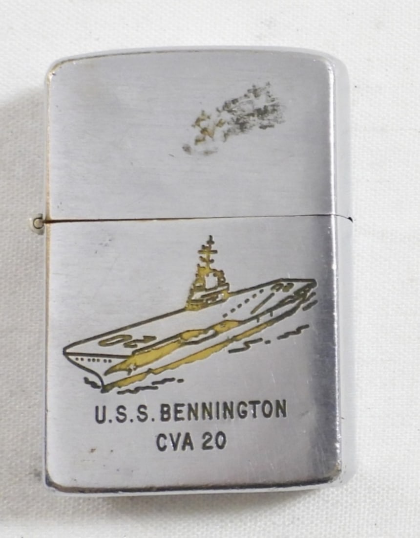 1958 ZIPPO - USS BENNINGTON CVA 20 (1 of 4)