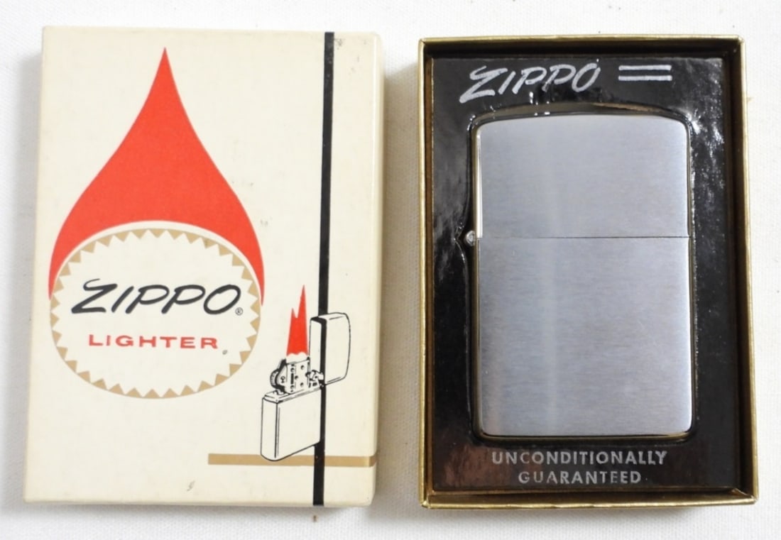 1962 PAT251719 CHROME ZIPPO(UNFIRED) (1 of 4)