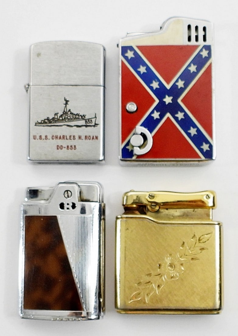 (4) VARIETY OF POCKET LIGHTERS (1 of 4)